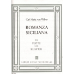 Image links to product page for Romanza Siciliana arranged for flute and piano, Op posth 2
